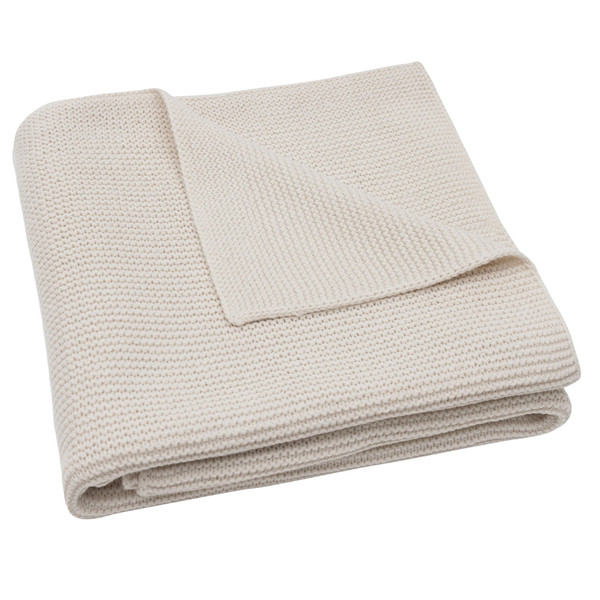 Jollein Basic Knit Oatmeal 75 x 100 cm Wiegdeken 516-511-68120
