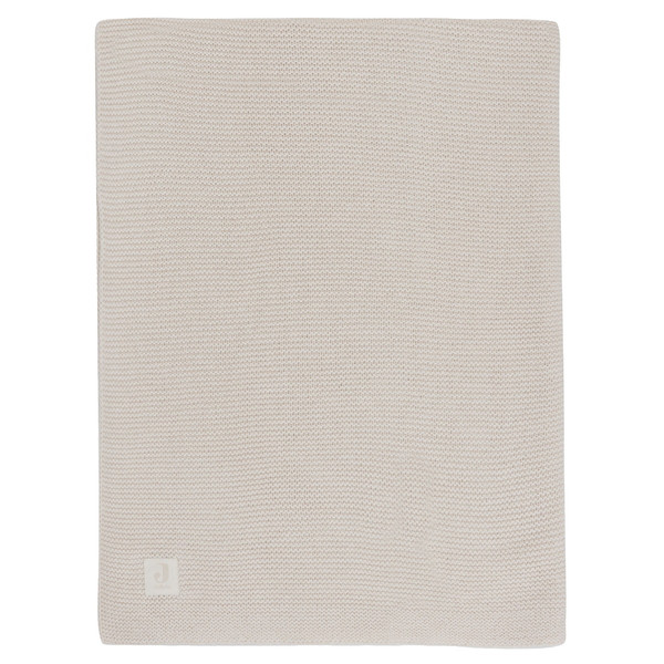 Jollein Basic Knit Oatmeal 75 x 100 cm Wiegdeken