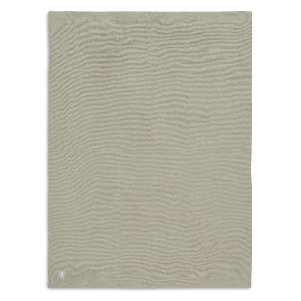Jollein Basic Knit Olive Green 100 x 150 cm Ledikantdeken 516-522-67053