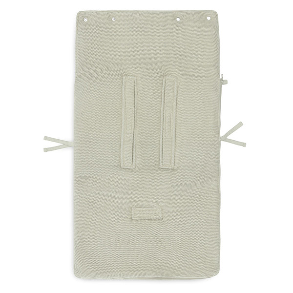 Jollein Basic Knit Olive Green 3/5 punts 0-9 Maanden Autostoel Voetenzak 025-811-67053