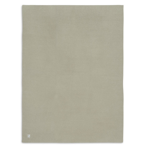 Jollein Basic Knit Olive Green 75 x 100 cm Wiegdeken 516-511-67053