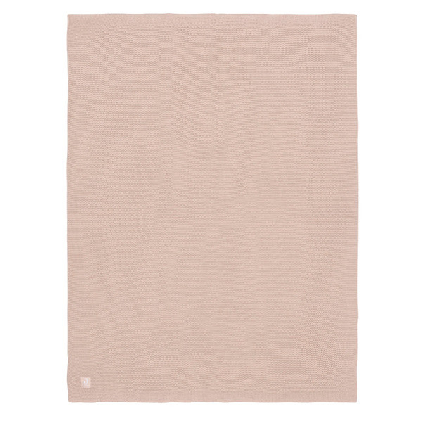 Jollein Basic Knit Wild Rose 75 x 100 cm Wiegdeken