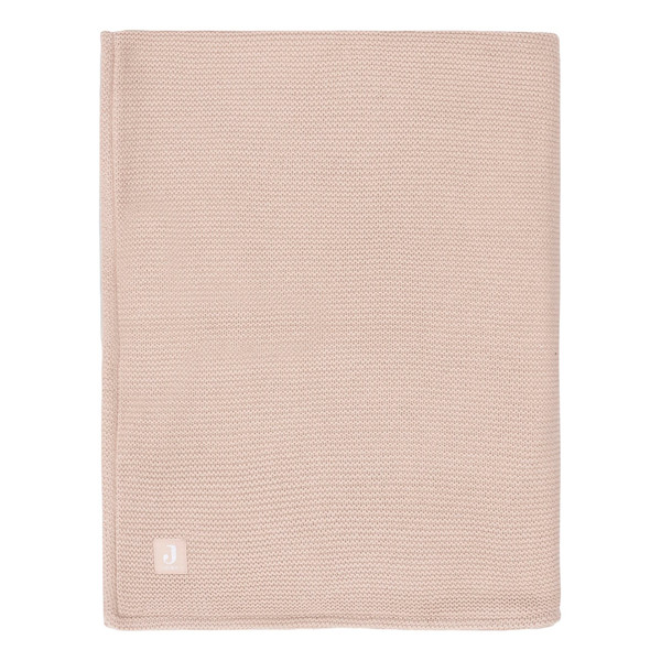 Jollein Basic Knit Wild Rose / Fleece 100 x 150 cm Ledikantdeken 517-522-67068