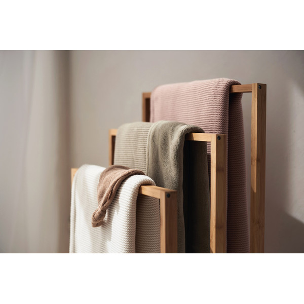 Jollein Basic Knit Wild Rose / Fleece 75 x 100 cm Wiegdeken 517-511-67068
