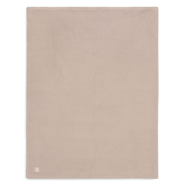 Jollein Basic Knit Wild Rose / Fleece 75 x 100 cm Wiegdeken 517-511-67068