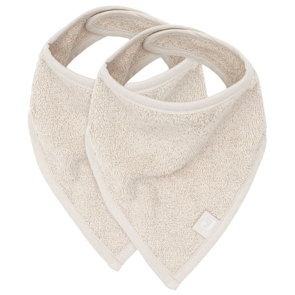 Jollein Basic Nougat 2-pack Bandana Slabber 029-867-00093