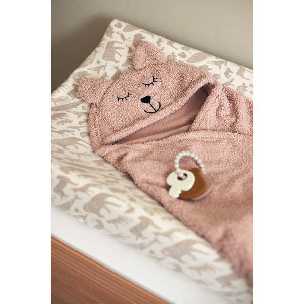 Jollein Bear Boucle Wild Rose Wikkeldeken 032-566-67062