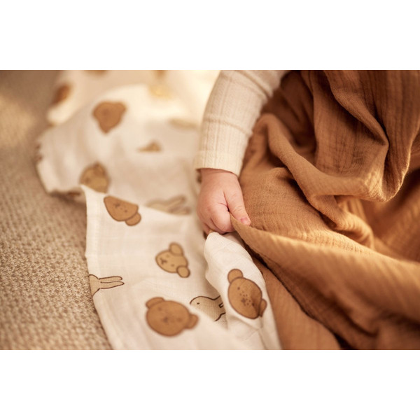 Jollein Biscuit 60 cm Newborn Hydrofiel Zomerslaapzak 062-410-00103