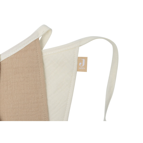 Jollein Biscuit/Ivory 200 cm Vlaggenlijn 719-602-67034