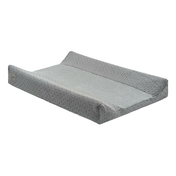 Jollein Bliss Knit Storm Grey 50 x 70 cm Aankleedkussenhoes 022-503-65354