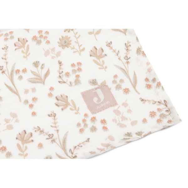 Jollein Bloomy 115 x 115 cm Hydrofiel Multidoek 2 Stuks 535-852-68076