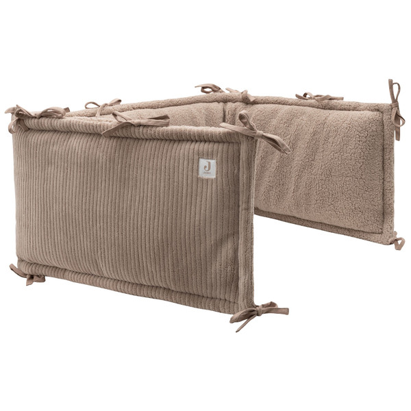 Jollein Cloudy Rib Milky Coffee 30 x 180 cm Boxbumper