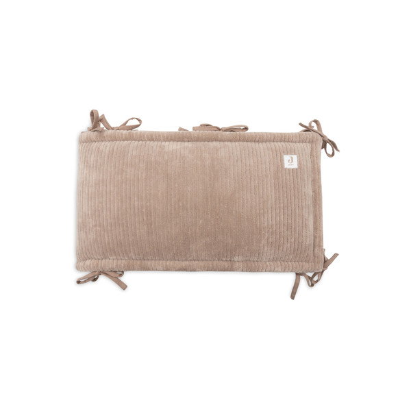 Jollein Cloudy Rib Milky Coffee 30 x 180 cm Boxbumper