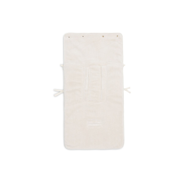 Jollein Cloudy Rib Oatmeal 3/5 punts 0-9 Maanden Autostoel Voetenzak