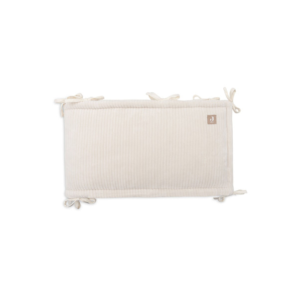 Jollein Cloudy Rib Oatmeal 30 x 180 cm Boxbumper