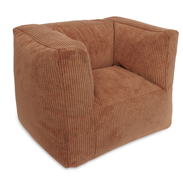Jollein Corduroy Caramel Kinderfauteuil Beanbag 028-543-68046