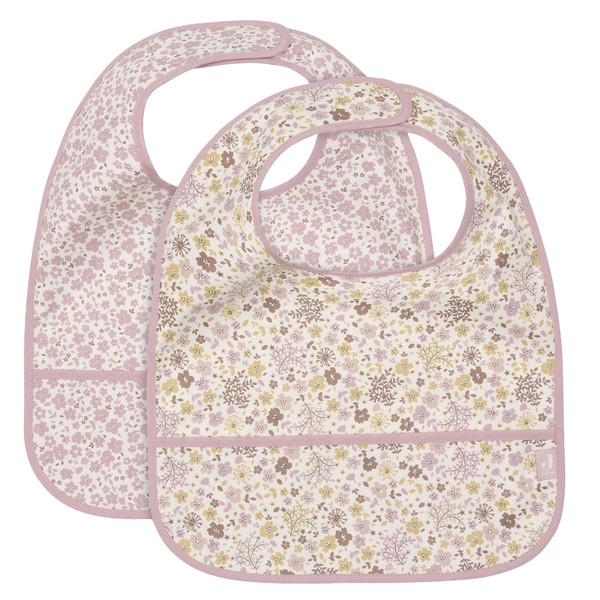 Jollein Flower Fairies 2-pack Waterproof Slabber