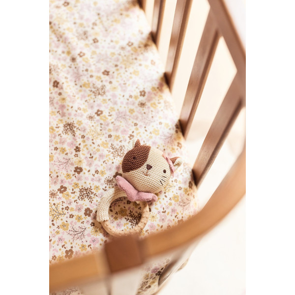 Jollein Jersey Flower Fairies 60 x 120 cm Ledikant Hoeslaken