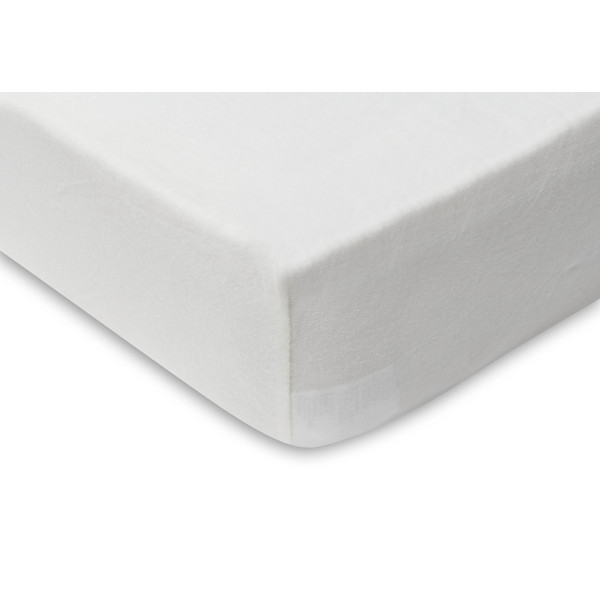 Jollein Jersey Ivory/Nougat 60 x 120 cm 2 Stuks Ledikant Hoeslaken 2511-507-00156