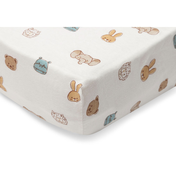 Jollein Jersey Jollies 60 x 120 cm Ledikant Hoeslaken