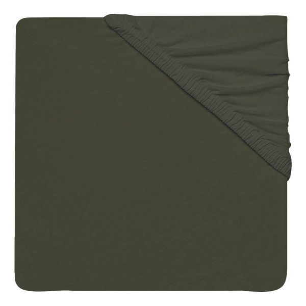 gemakkelijk Rudyard Kipling Efficiënt Jollein Jersey Leaf Green 75 x 95 cm Boxmatras Hoeslaken | MamaLoes