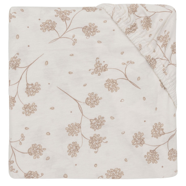 Jollein Jersey Leafy Dreams 70 x 140/150 cm Junior Hoeslaken