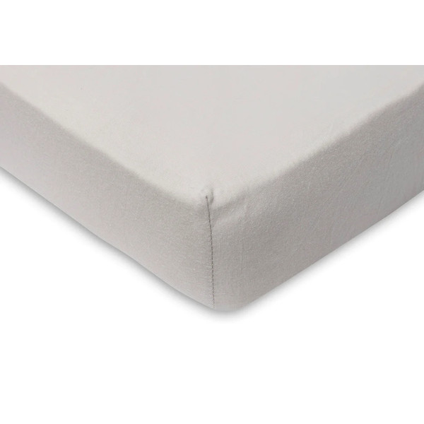 Jollein Jersey Nougat 40 x 80/90 cm 2 Stuks Wieg Hoeslaken 2511-501-00093