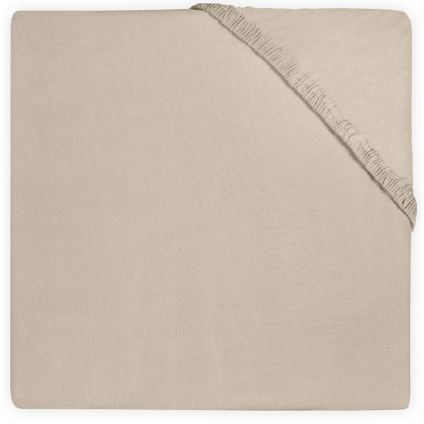 Jollein Jersey Nougat 60 x 120 cm Ledikant Hoeslaken 511-507-00093