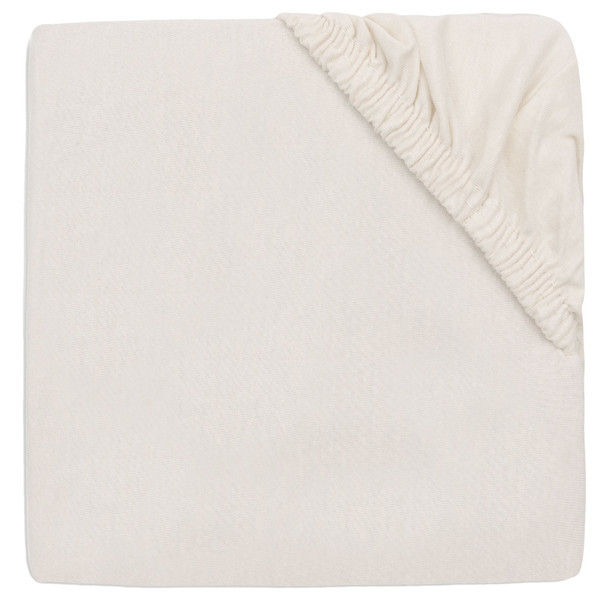 Jollein Jersey Oatmeal 60 x 120 cm Ledikant Hoeslaken