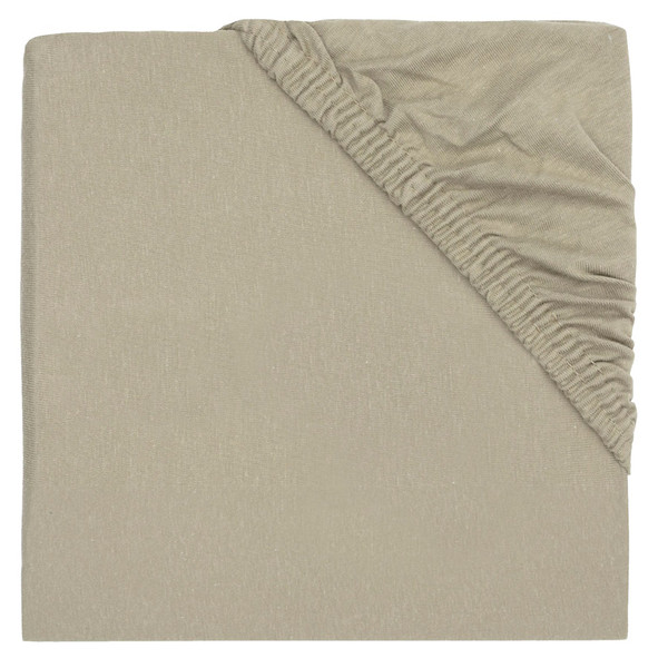 Jollein Jersey Olive Green 70 x 140/150 cm Junior Hoeslaken 511-565-67058