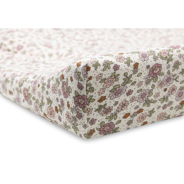 Jollein Jersey Retro Flowers 50 x 70 cm Aankleedkussenhoes 022-503-67045