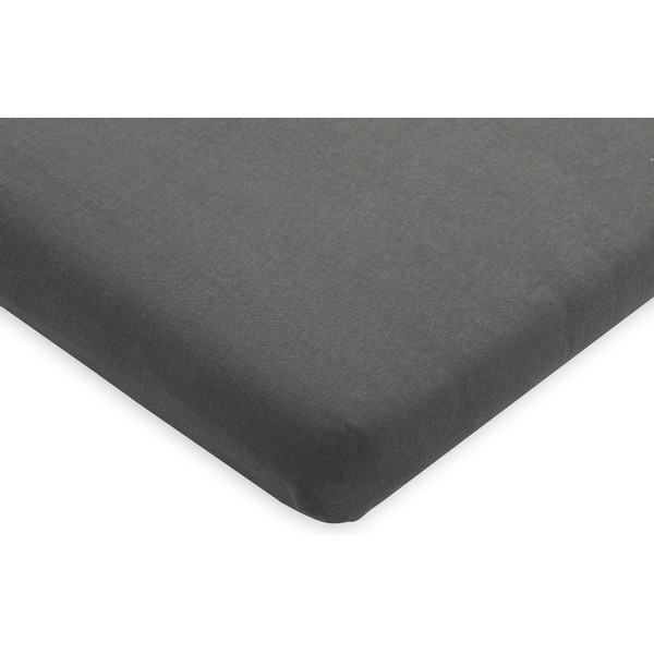 Jollein Jersey Storm Grey 60 x 120 cm Ledikant Hoeslaken 511-507-00094