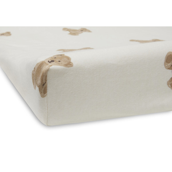 Jollein Jersey Teddy Bear 50 x 70 cm Aankleedkussenhoes 022-503-66095