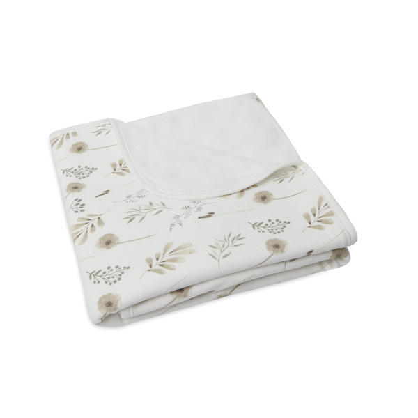 Jollein Jersey Wild Flowers 75 x 100 cm Wiegdeken 513-511-66098