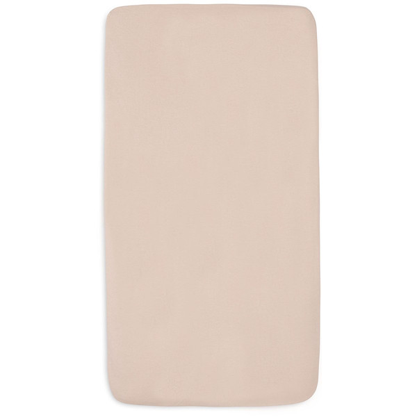 Jollein Jersey Wild Rose / Biscuit 40/50 x 80/90 cm 2 Stuks Wieg Hoeslaken 2511-501-68080
