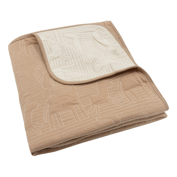 Jollein Jungle Jambo Biscuit / Oatmeal 100x150 cm Ledikantdeken 516-522-68037
