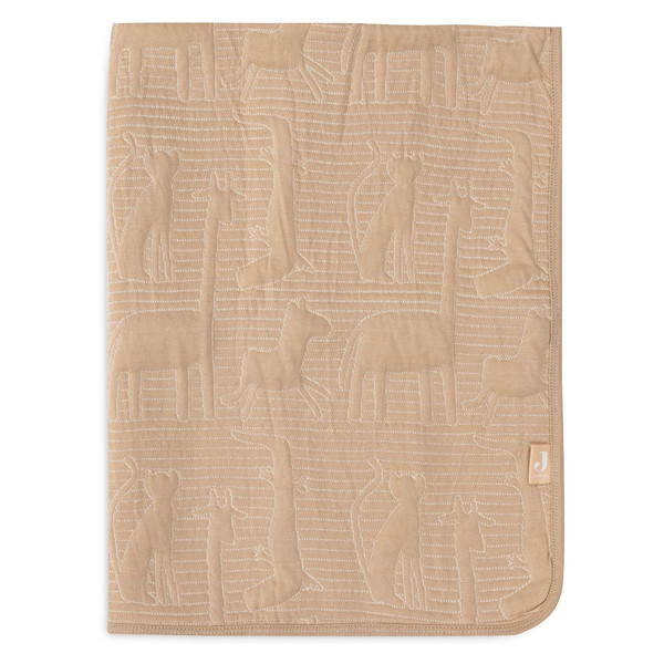 Jollein Jungle Jambo Biscuit / Oatmeal 100x150 cm Ledikantdeken 516-522-68037