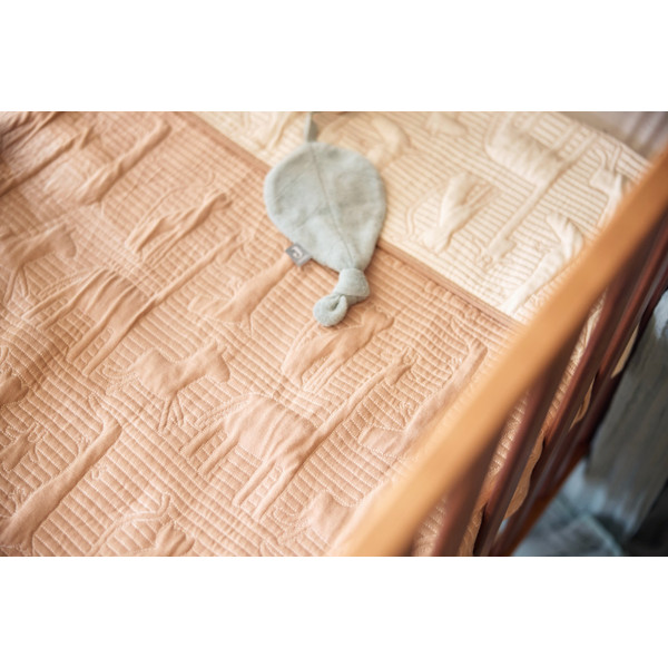 Jollein Jungle Jambo Biscuit / Oatmeal 100x150 cm Ledikantdeken 516-522-68037