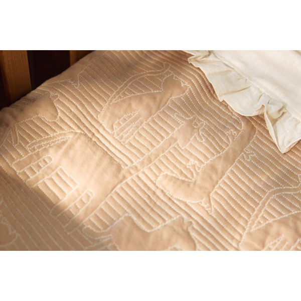 Jollein Jungle Jambo Biscuit / Oatmeal 100x150 cm Ledikantdeken 516-522-68037