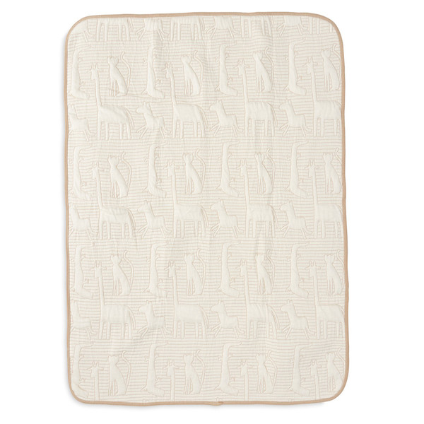Jollein Jungle Jambo Biscuit / Oatmeal 100x150 cm Ledikantdeken 516-522-68037