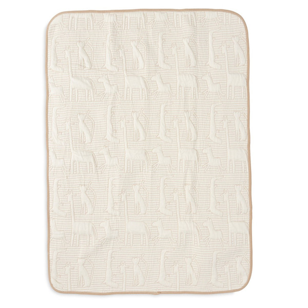 Jollein Jungle Jambo Biscuit / Oatmeal 75 x 100 cm Wiegdeken 516-511-68037