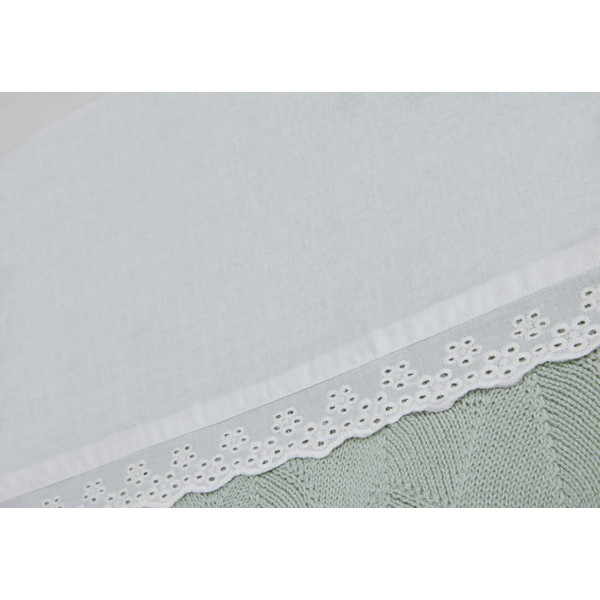Jollein Lace Ivory 75 x 100 cm Wieglaken 008-511-67031
