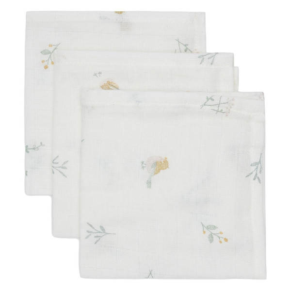 Jollein Lovely Birds 3 Stuks Hydrofiel Monddoekjes 537-848-67104