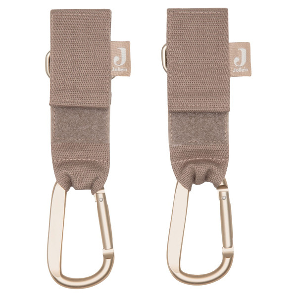 Jollein Milky Coffee Tassenhaak voor Kinderwagen