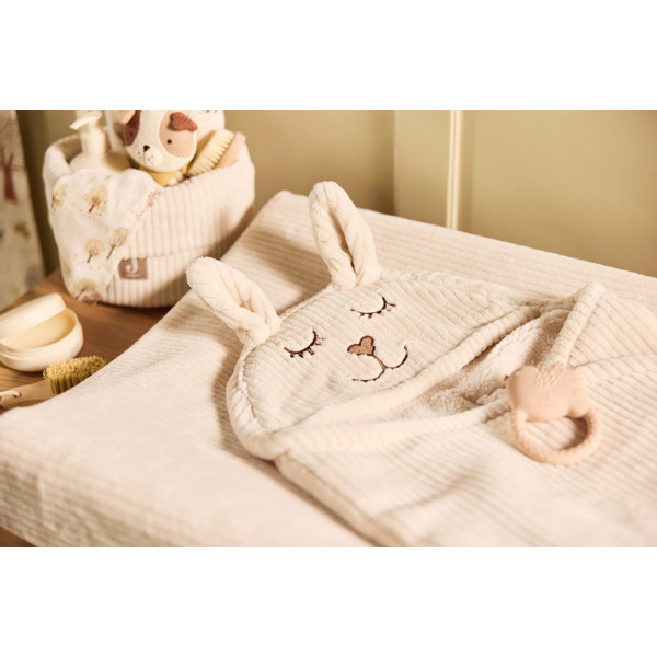 Jollein Oatmeal 50 x 70 cm Badstof Aankleedkussenhoes 2 Stuks