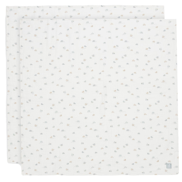 Jollein On The Go 115 x 115 cm Hydrofiel Multidoek 2 Stuks 535-852-68075