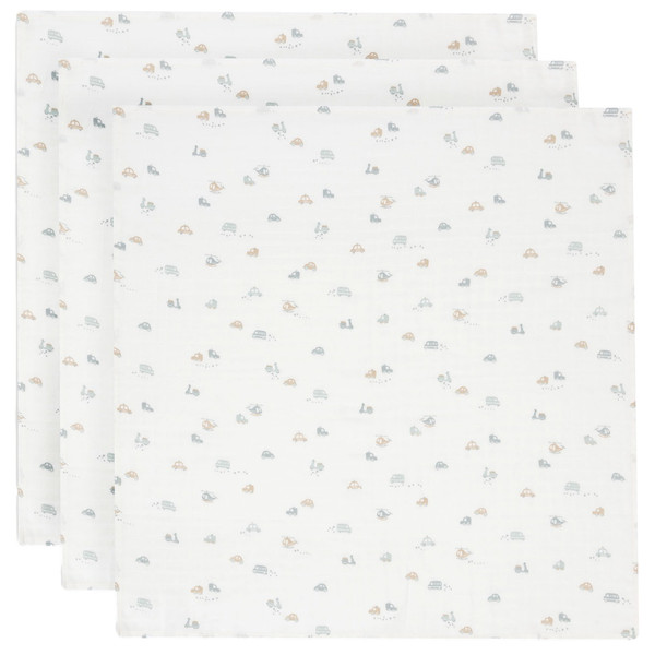 Jollein On The Go 70 x 70 cm Hydrofiel Multidoek 3 stuks