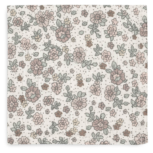 Jollein Retro Flowers 3 Stuks Hydrofiel Monddoekjes 537-848-67045