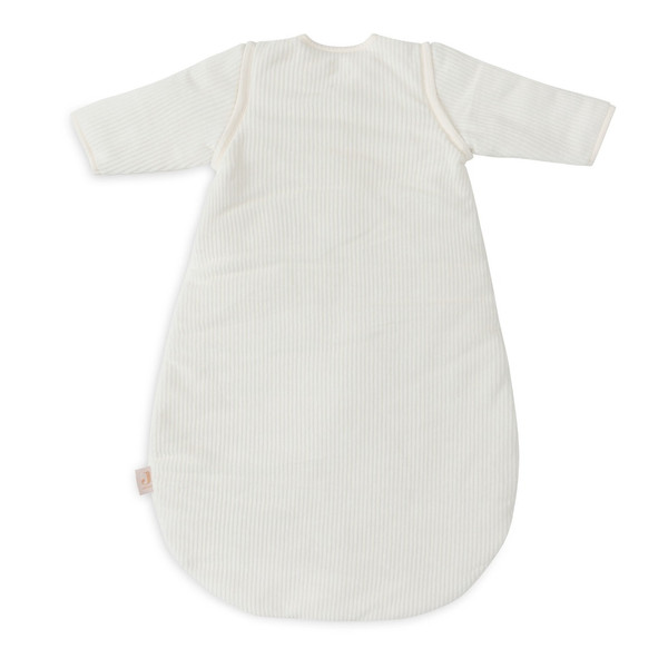 Jollein Rib Ivory Round 70 cm Slaapzak met Afritsbare Mouwen 016-548-67106