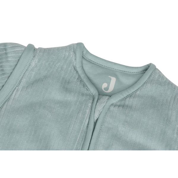 Jollein Rib Sea Green Round 90 cm Slaapzak met Afritsbare Mouwen 016-541-67105